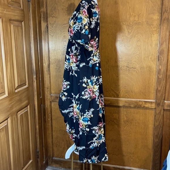 Rosegal Floral Print High Low Maxi Dress - EUC - Picture 5 of 8